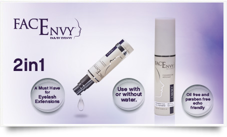 Cleanse Your Lash Extensions With Facenvy