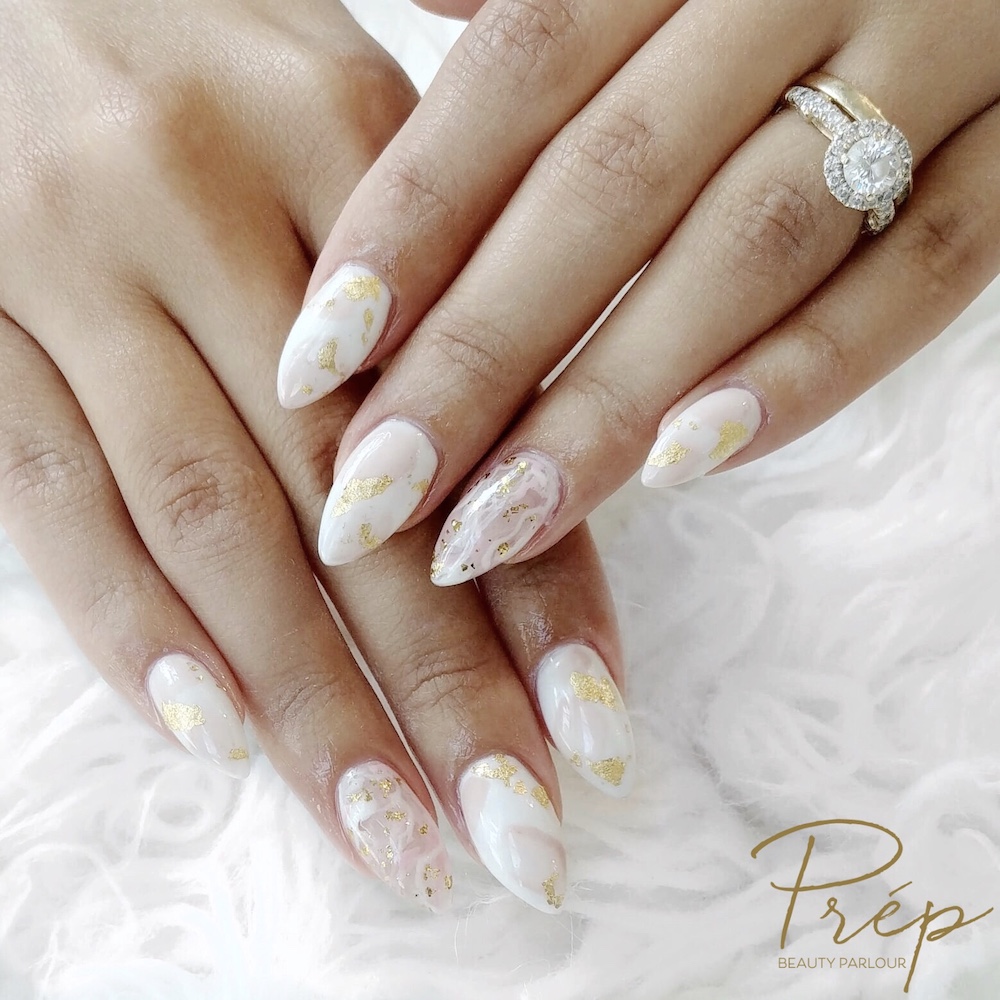 Marble Nail Art Vancouver | Prép Beauty Parlour