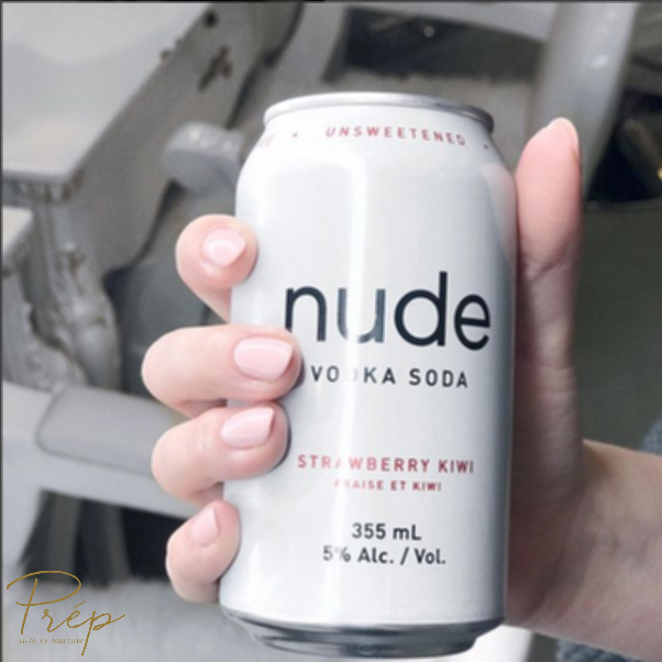 nude vodka soda Vancouver | Prép Beauty Parlour