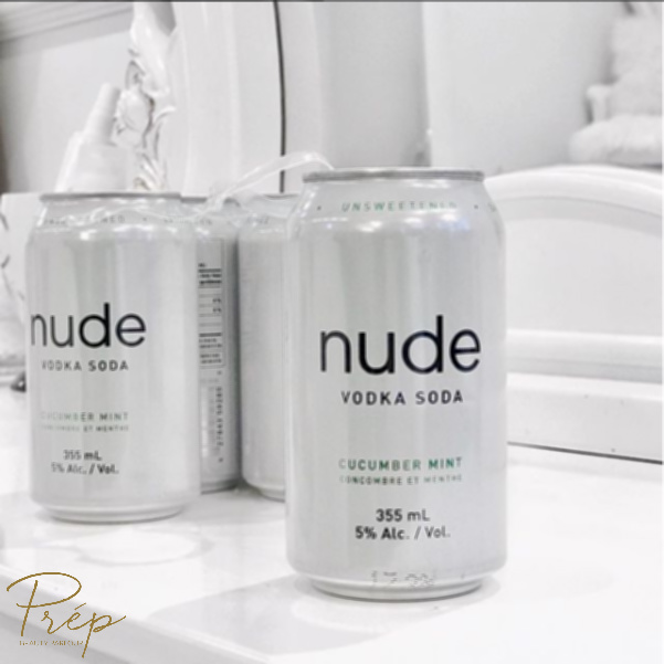 nude vodka soda Vancouver | Prép Beauty Parlour